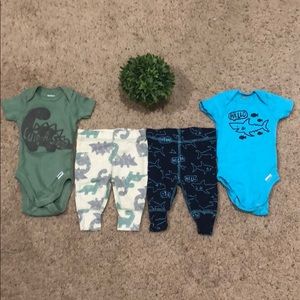 Two newborn outfits for baby boy💙